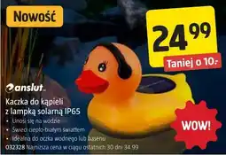 Jula Anslut Kaczka do kąpieli z lampką solarną IP65 oferta