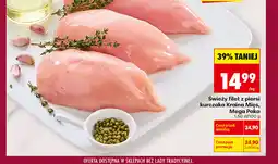 Biedronka Świeży filet z piersi kurczaka Kraina Mięs, Mega Paka oferta