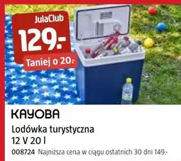 Jula KAYOBA Lodówka turystyczna 12 V oferta