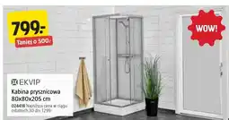 Jula EKVIP Kabina prysznicowa 80x80x205 cm oferta
