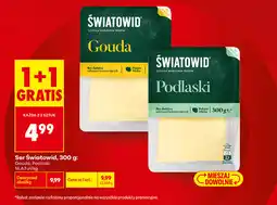 Biedronka Ser Światowid, 300 g: Gouda, Podlaski oferta