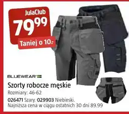 Jula BLUEWEAR Szorty robocze męskie oferta