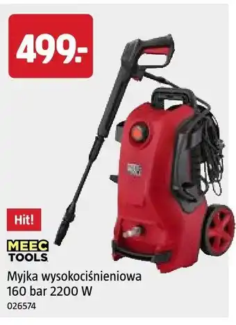 Jula MEEC TOOLS Myjka wysokociśnieniowa 160 bar 2200 W oferta