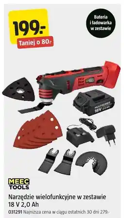 Jula MEEC TOOLS Narzędzie wielofunkcyjne w zestawie 18 V 2,0 Ah oferta