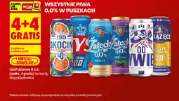 Biedronka Wszystkie piwa 0,0% w puszkach oferta