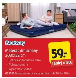 Jula Materac dmuchany 203x152 cm oferta