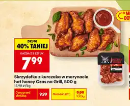 Biedronka Skrzydelka z kurczaka w marynacie hot honey Czas na Grill oferta
