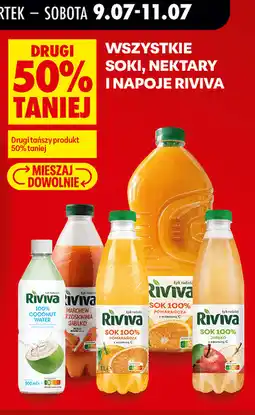 Biedronka Wszystkie soki, nektary i napoje Riviva oferta