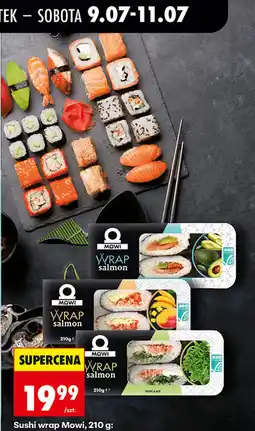 Biedronka Sushi wrap Mowi oferta