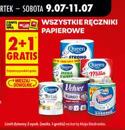 Biedronka Wszystkie ręczniki papierowe oferta