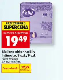 Biedronka Bielizna chłonna Elly Intimate, 8 szt./9 szt oferta