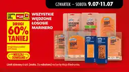 Biedronka Wszystkie wędzone łososie Marinero oferta