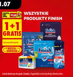 Biedronka Wszystkie produkty Finish oferta