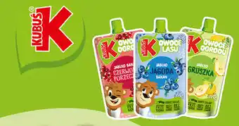 Biedronka Mus Kubuś owoce lasu oferta