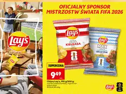 Biedronka Chipsy Lay's, o smaku polskiej kiełbasy, argentinian grilled steak oferta