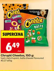 Biedronka Chrupki Cheetos, tost z ketchupem, balls cheese flavoured oferta