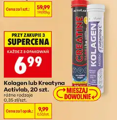 Biedronka Kolagen lub Kreatyna Activlab oferta