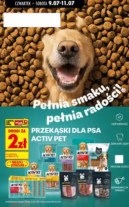 Biedronka Przekąski dla psa Activ Pet oferta