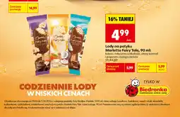 Biedronka Lody na patyku Marletto Fairy Tale oferta