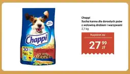 Biedronka Sucha karma dla dorosłych psów Chappi z wołowiną drobiem i warzywami oferta