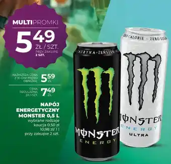 Duży Ben Napój energetyczny Monster Energy oferta