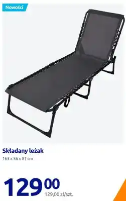 Action Składany leżak oferta