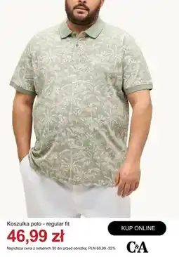 C&A Koszulka polo C&A regular fit oferta