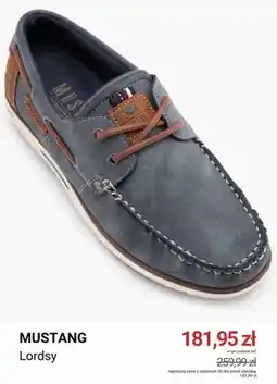 Deichmann Buty męskie lordsy Mustang oferta