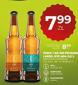 Duży Ben Piwo Kormoran 1 na 100 Pigwowiec i Miód oferta
