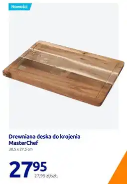 Action Drewniana deska do krojenia MasterChef 38,5x27,5 cm oferta