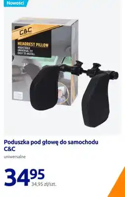 Action Poduszka pod głowę do samochodu C&C uniwersalna oferta