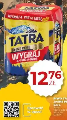 Duży Ben Piwo Tatra Jasne Pełne 4-pak oferta