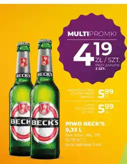 Duży Ben Piwo Beck's oferta