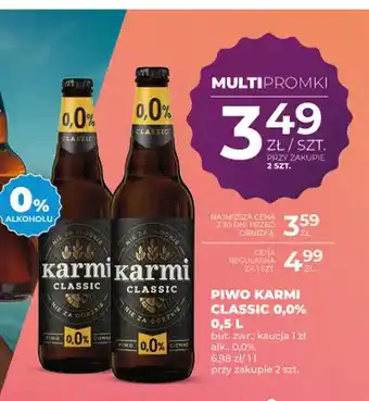 Duży Ben Piwo bezalkoholowe Karmi Classic oferta