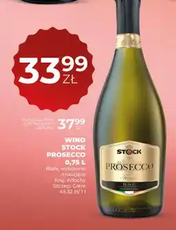 Duży Ben Wino Stock Prosecco Treviso oferta