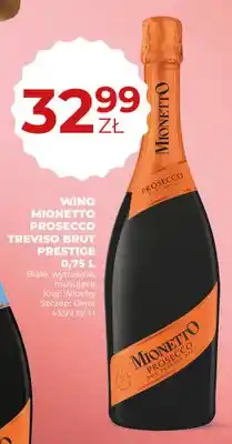 Duży Ben Wino musujące Mionetto Prosecco Treviso Brut Prestige wytrawne oferta