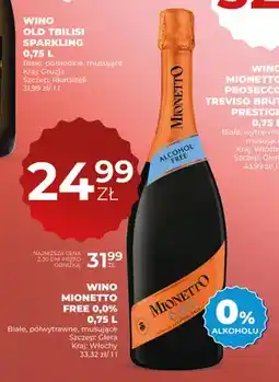 Duży Ben Wino bezalkoholowe Mionetto Free półwytrawne oferta