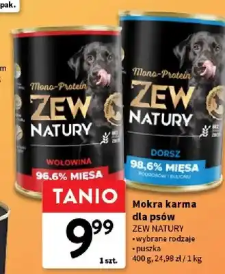Mokra karma dla psów Zew Natury wołowina
