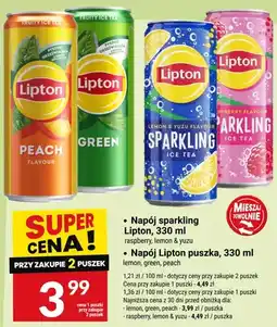 Twój Market Napój Lipton Ice Tea Peach oferta
