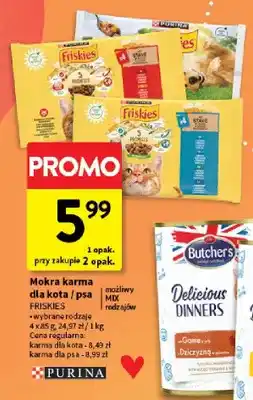 Intermarche Mokra karma dla kota Friskies 4-pak oferta