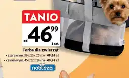 Intermarche Torba dla zwierząt czarna Nobleza oferta