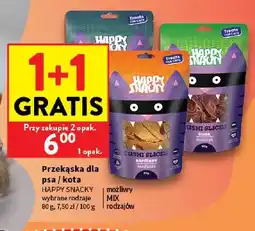 Intermarche Przekąska dla kota Happy Snacky Sushi Slices Sardines oferta