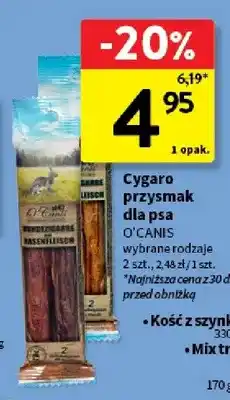Intermarche Cygaro przysmak dla psa O'Canis oferta