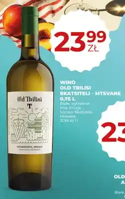 Duży Ben Wino białe wytrawne Old Tbilisi Rkatsiteli - Mtsvane oferta