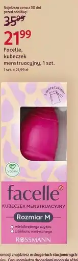 Rossmann Facelle, kubeczek menstruacyjny, 1 szt oferta