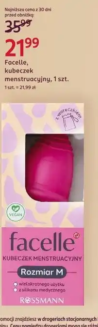 Facelle, kubeczek menstruacyjny, 1 szt