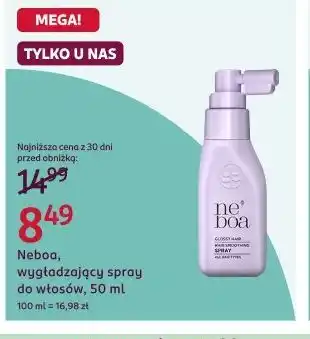 Rossmann Neboa, wygładzający spray do włosów oferta