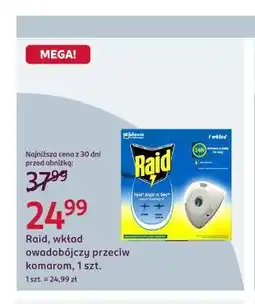 Rossmann Raid, wkład owadobójczy przeciw komarom, 1 szt oferta