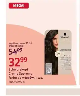 Rossmann Schwarzkopf Creme Supreme, farba do włosów oferta