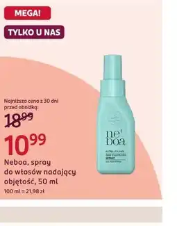 Rossmann Neboa, spray do włosów nadający objętość oferta